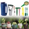 Mini Sowing Seed Dispenser Soil Puncher Manual Handheld Seed Spreader Seedling Transplant Tool Garden Planting Nursery Fittings