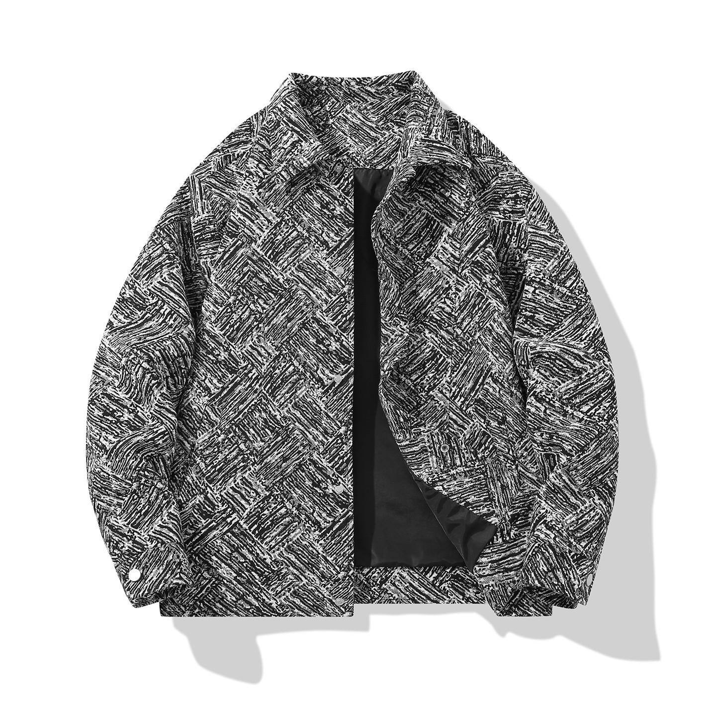 

Куртка Мужская Модный Бренд Весна и Осень Новая Американская Хулиганская Красивая Куртка для Мальчиков M чёрный