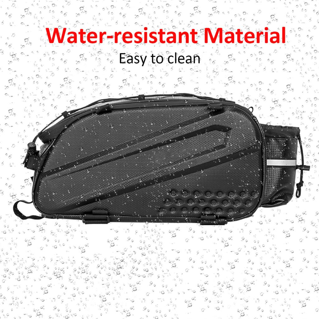 Lixada 3-in-1 Bike Rack Bag   Bag Waterproof   Rear Seat Bag with 2 Side  ing Bags Cycle   Luggage Bag   Shoulder Bag