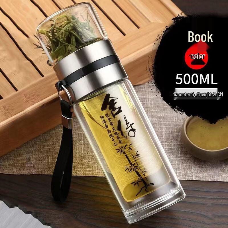

OLOEY Double Wall Insulated Glass Cup