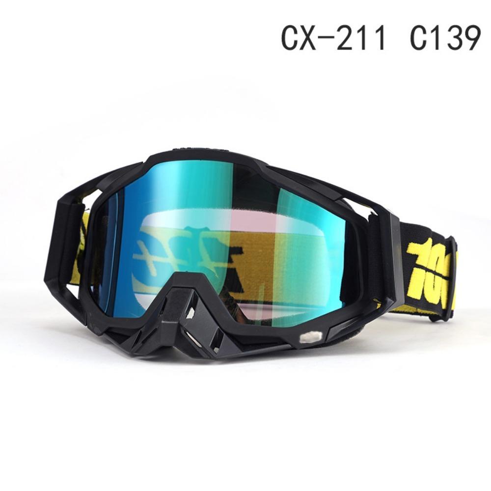 Goggles Motorcycle Goggles Ski Goggles Cross-border 100% Downhill Off-Road Windproof Goggles Outdoor 100% Riding