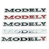 Model Y Logo Sticker for Tesla ModelY Creative Letter Stickers Tail Trunk 3D Zinc Alloy Emblem Badge Styling Car Modification
