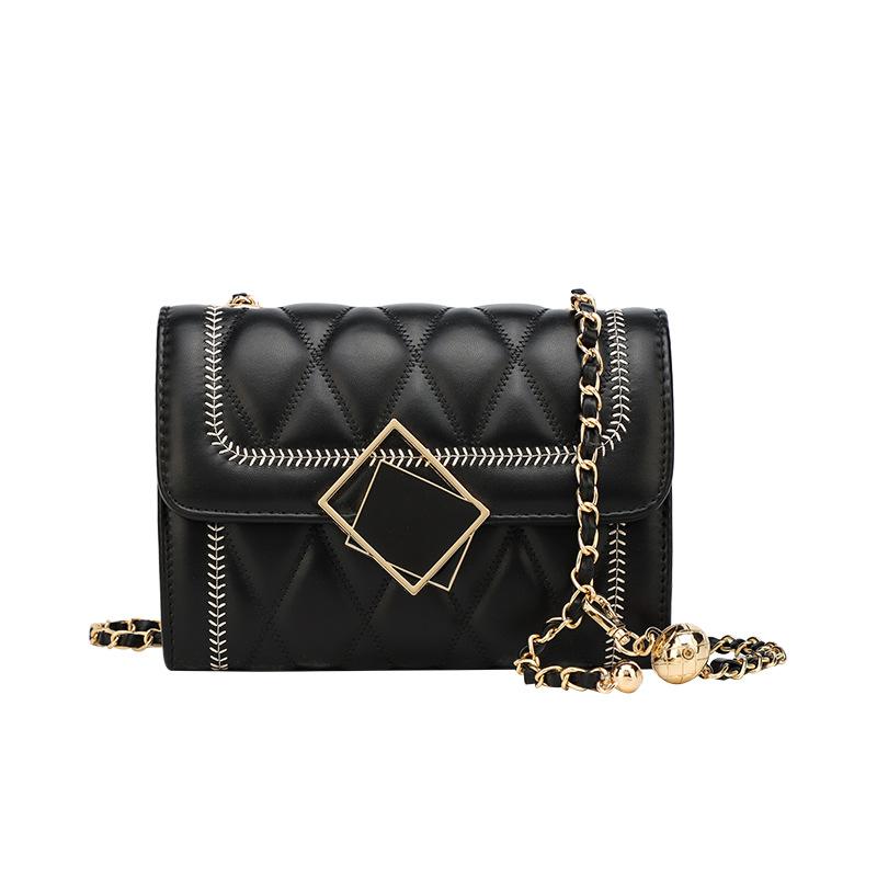 2024 Summer New Niche High-End Mini Handbag for Women, Fashionable Commuting Single-Shoulder Quilted Chain Crossbody Bag