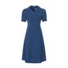VISITINNEWYORK Puff Sleeve Double Button Dress (Vz5Op30)