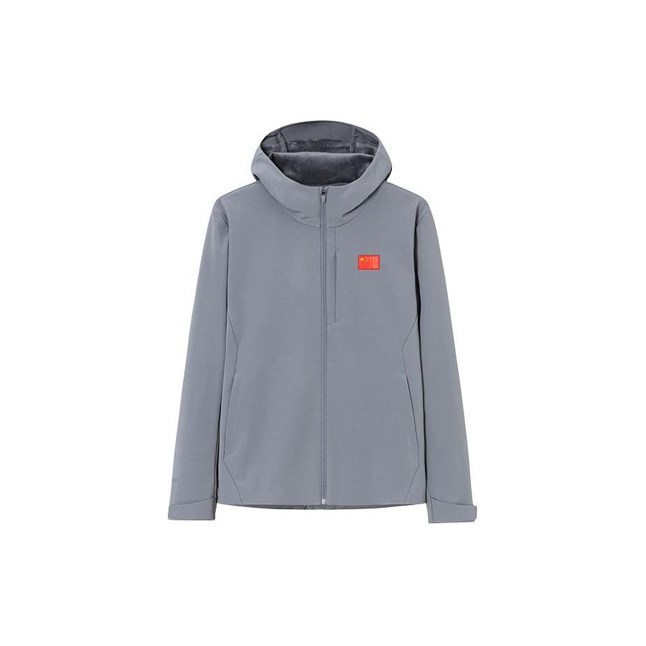Anta Jackets & Coats Men s Mist Gray 152410602-5 M