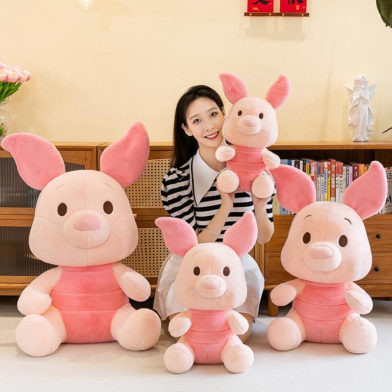 Kreskówkowy Uroczy Mały Prosiaczek Lalka Pluszowa Zabawka Lalka Lalka Uspokajająca do Snu Dekoracja Domu