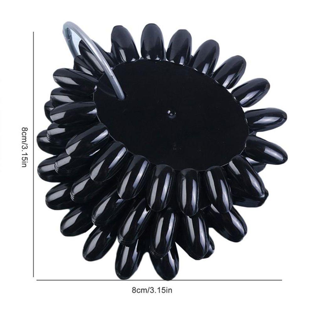Nail Art Tips Display Wheel DIY Display Tool Nail Art Practice Display Nail Art Polish Color Card