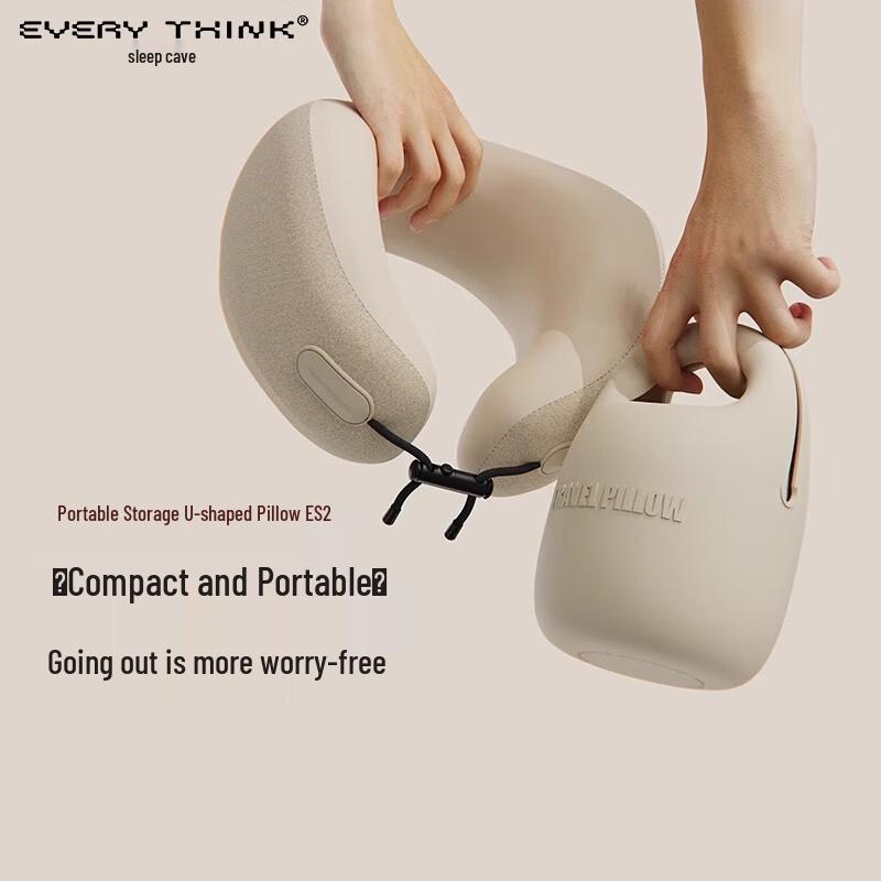 Travel Memory Foam U-shaped Neck Pillow