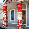 Christmas Door Decoration 2026 Merry Christmas Banner Decor for Home Hanging Xmas Ornament Navidad Happy New Year Gift 2026