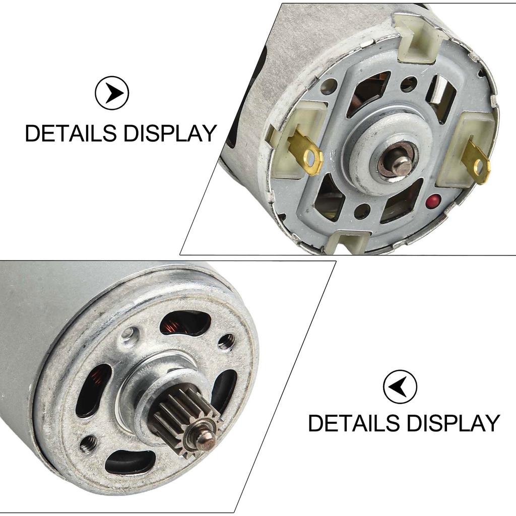 Professional Cutting Tasks 75*37*37mm RS550 Motor Power Tool Motor Robust Design Longevity Tool Accessory Upgrade