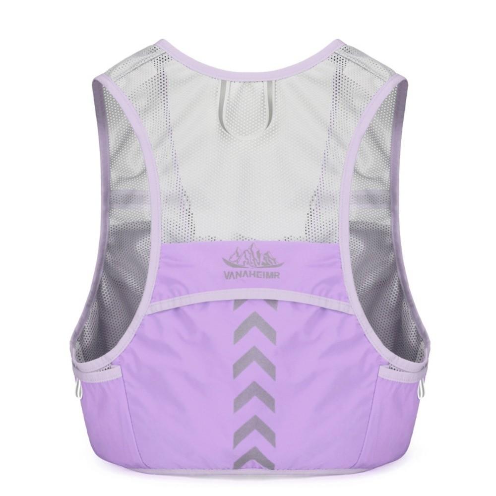 High Visibility Reflective Vest Bag Security Waistcoat Sports Backpack Night Running Bag  Cycling