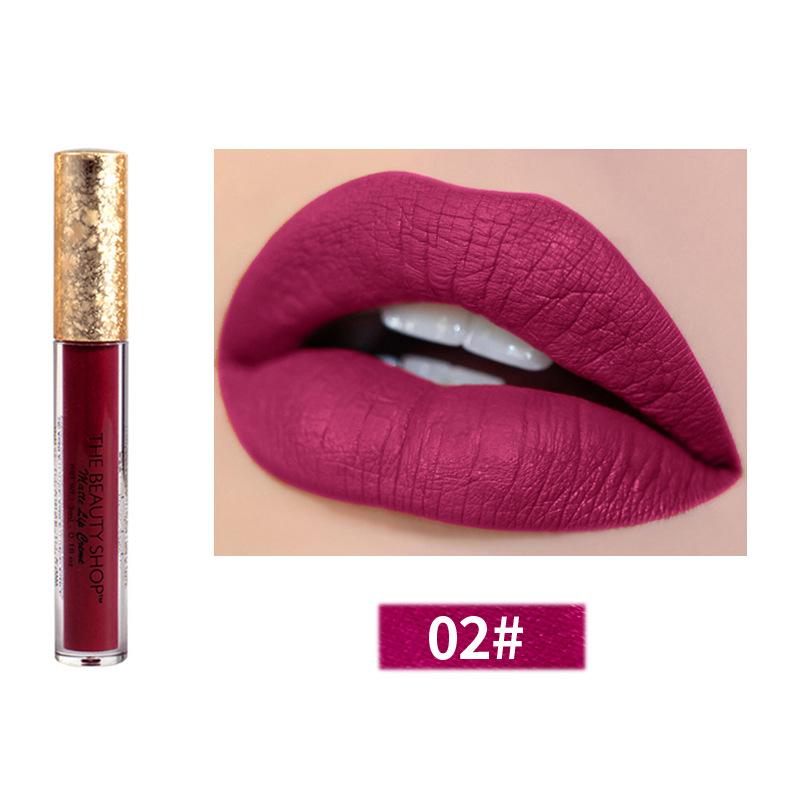 Velvet Matte Matte Lip Glaze Easy Color Showing Moisture Lip Glaze Erschwingliche Make-up-Lippenstifte