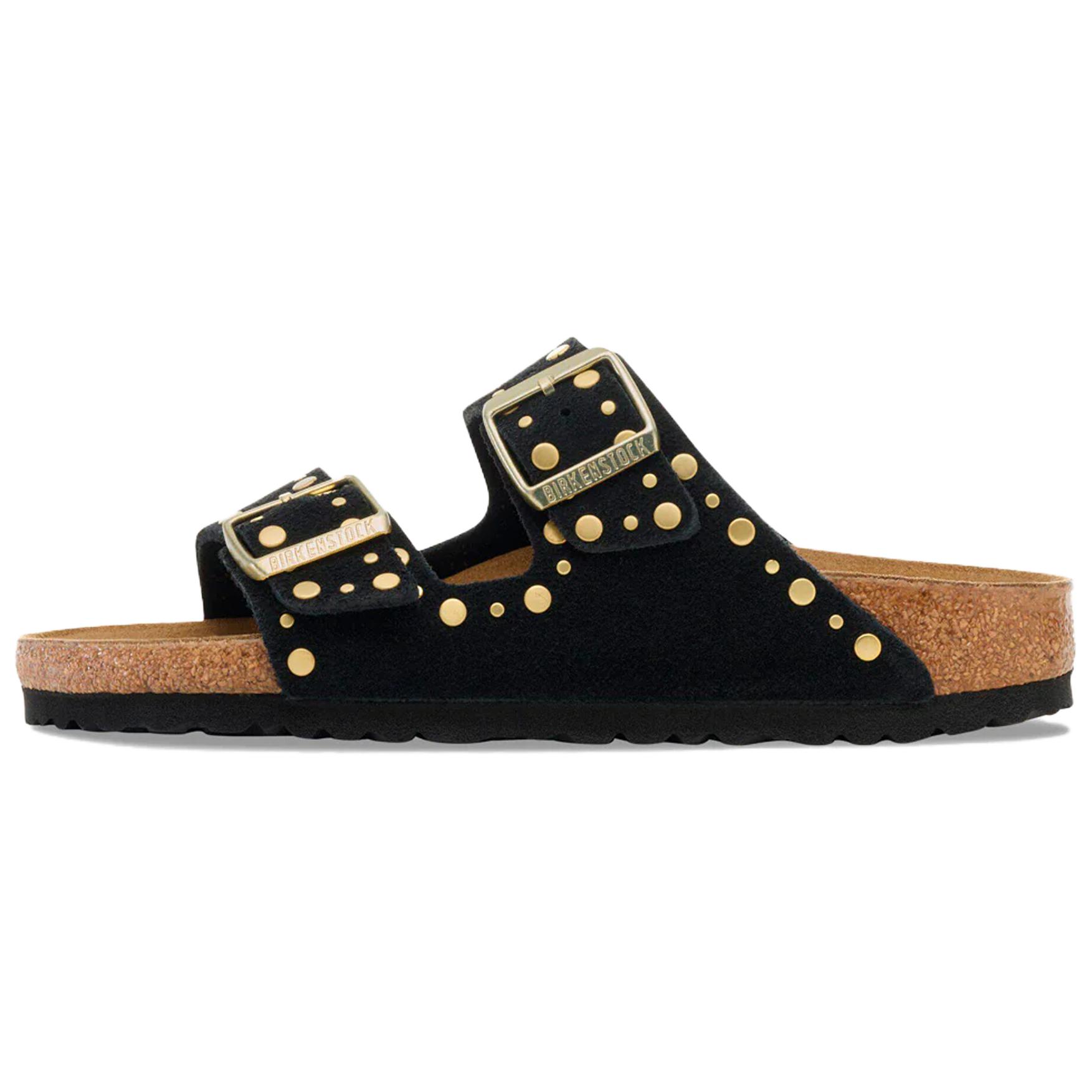 Birkenstock Arizona Birkenstock Shoes Unisex Black Narrow 1030348 37