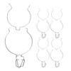 5Pcs Jar Wire Lock Sealing Clips Stainless Steel Springloaded Buckle Airtight Canning Jars Kitchen Storage Replacement