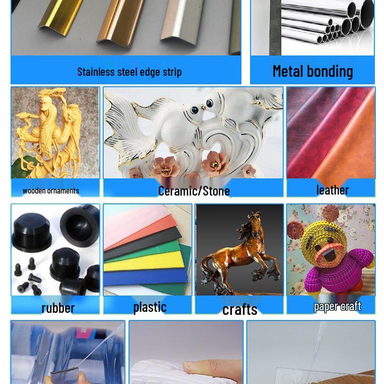 Multipurpose Waterproof Adhesive for Metal, Plastic, Shoes, and Wood