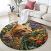 Cats pattern round rug,Carpet Rug for Living Room Bedroom Playroom ,Non-slip Floor Mat,Holiday Gifts and Birthday Gifts.