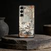 Retro Industrial Style Rusty walls Phone Case For Samsung Galaxy A20,21s,22,31,32,52,53,72,73,80,91 Soft Black Shell
