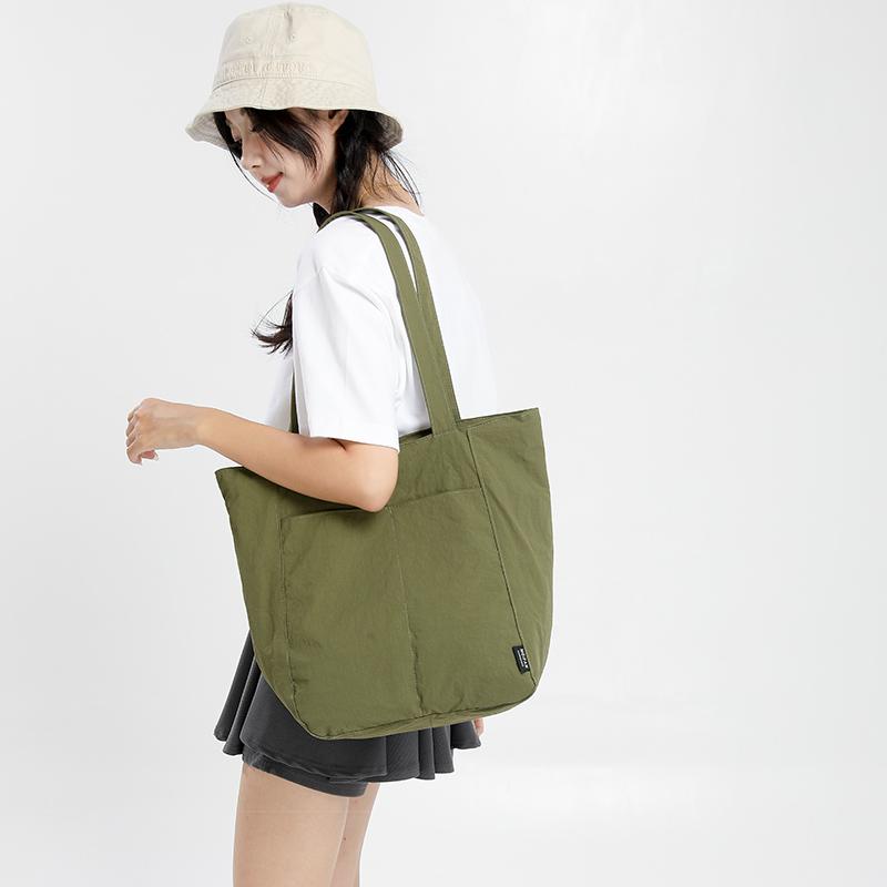 Nylonowa Torba Damska Torba Tote Duża Pojemność Torba na Ramię