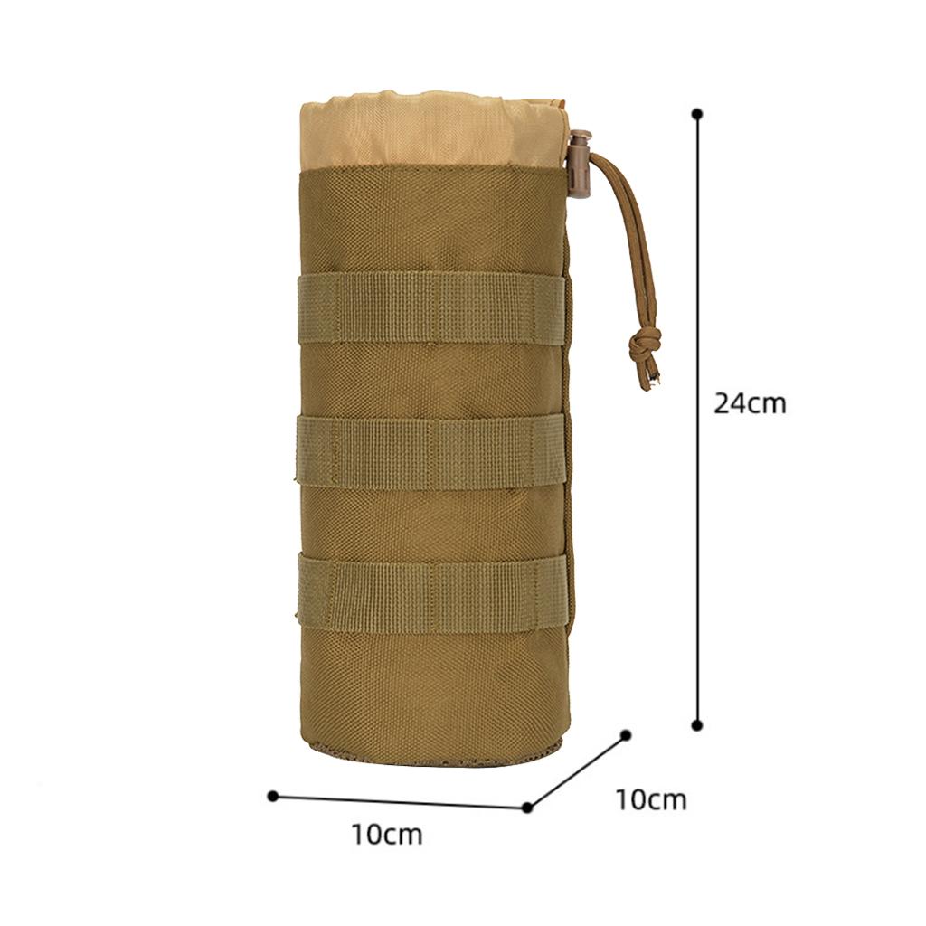 Portabottiglie Tattico Regolabile In Nylon, Per Zaino E Attrezzatura Militare, Da Campeggio Ed Escursionismo