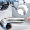 1 Pack Dryer Vent Cleaner Kit Dryer Lint Brush Vent Cleaner Long Flexible Refrigerator Dryer Lint Vent Trap Brush Gas Electric Fire Prevention Exhaust
