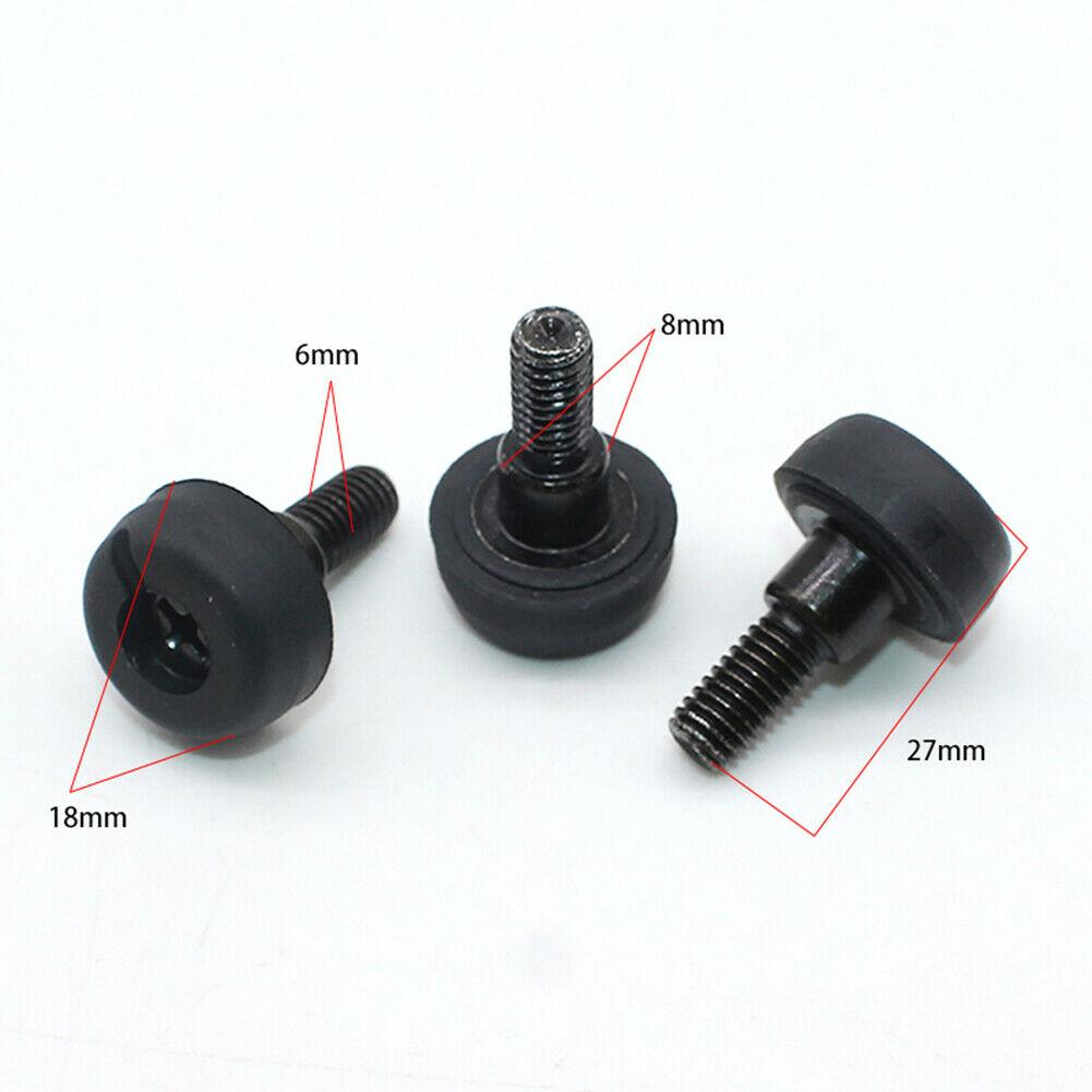 Car Hood Bumper Stop Screw Bumper Clip Stop Screw New BUMPER Black
