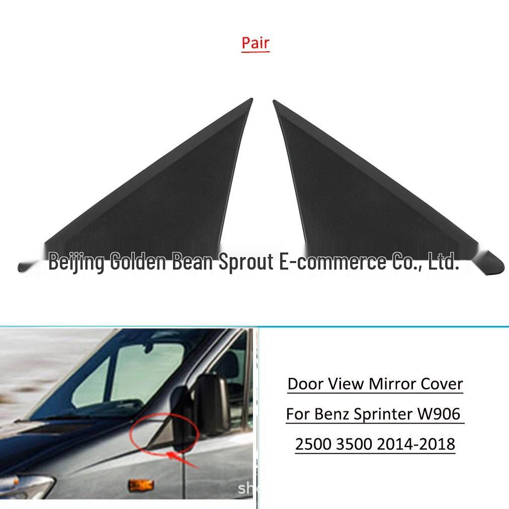 Mercedes Sprinter W906 Rearview Mirror Triangle Trim A9068110107/A9068100107. Neutral