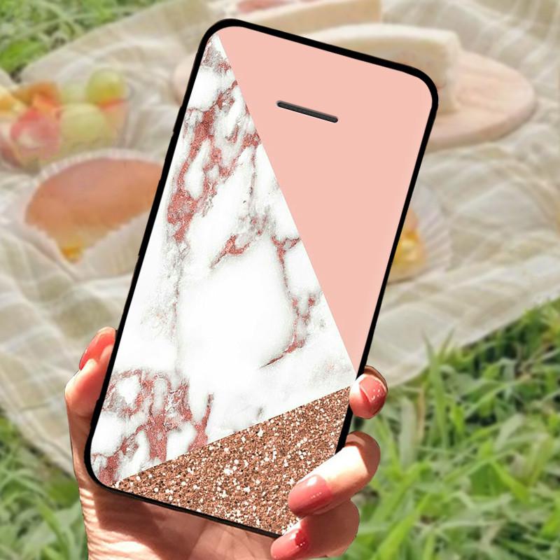 Für Nokia 215 4G Hülle Marmor Weiches Silikon TPU Handy Rückseite Abdeckung Funda für Nokia 215 4G Schutz Nokia215 TA-1284 Bumper Coque