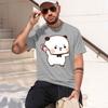 Cute Bubu Is Thro Flipflops T Shirt Unisex Unisex Funny Dudu Tshirt Summer Print Oneck Male Clothes 2026 New Model Shortsleeve C