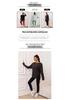 European-American Breathable Split-Side Long Sleeve Fitness Top for Running & Yoga