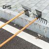 2-in-1 Weeding Rake Garden Hoe And Rake Heavy Duty Hand Weeder Gardening Hoe for Weeding Soil Loosening Landscaping