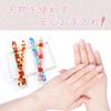 Czech Glass Nail File Japanese Style Temari - - (1 piece)