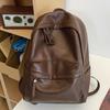 Ladies Bookbag Rucksack Women Large Capacity Backpack Purses High Quality PU Leather Female Vintage School Bags Travel Bagpack