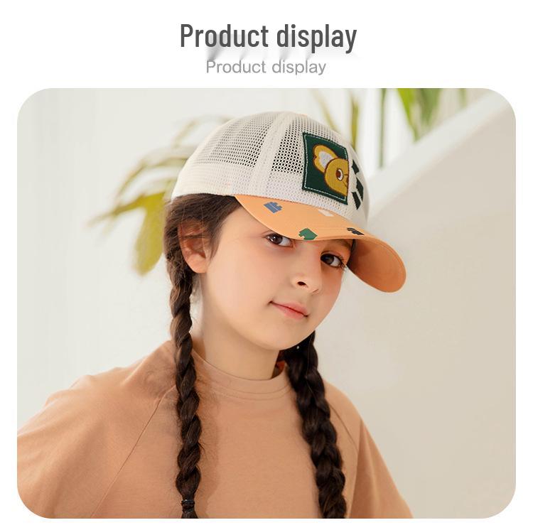 Kids' Breathable Mesh Baseball Cap - Outdoor Sports Sun Hat