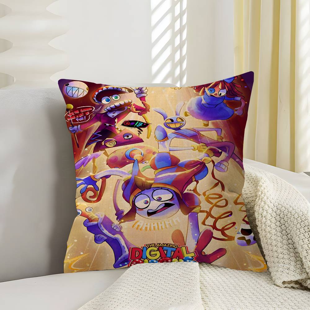 The Amazing Digital CCircus pillow cover sofa cushion cover home room decoration children gift