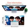 Ice Hockey Rivalry Large Gaming Mouse Pad Nonslip Rubber Base Waterproof Desk Mat For Office Pc Laptop