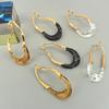 Modern Zircon European and American Design Irregular Earrings For Women Party Gifts 2025 Trend New Hot Selling