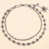 Dark Fantasy Waist Chain With Lobster Clasp And Double Layer Spider Design For Adults
