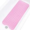 1pc Cartoon Non Slip Bath Mats Ocean Theme Bathtub Mats Dolphin Whale Turtle Shower Mat with Suction Cups & Drain Holes Safe Mat
