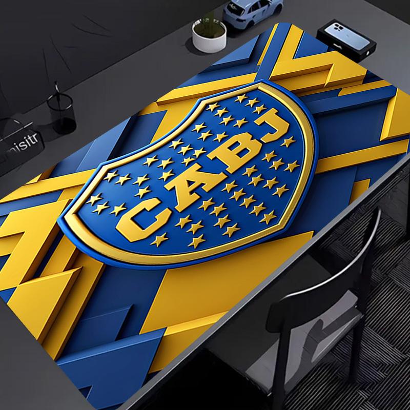 Club Atlético Boca Juniors Mouse Pad - Non-Slip Rubber Base, Smooth Surface for Work,Gaming,Office,And Home Use, Desk Mouse Pad