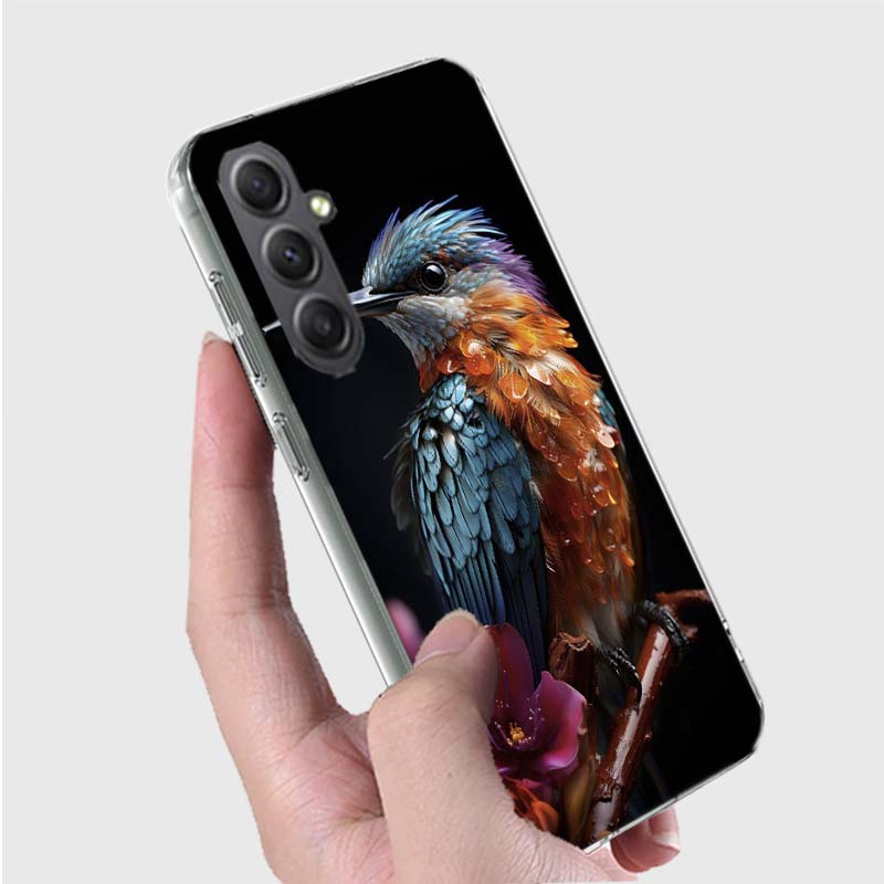 Hummingbird Phone Case for Samsung A16 A26 A36 A56 A17 A37 A57 A07 A06 A02S A03 A04S A05S Galaxy Note 20 10 A50S A71 A51 A31 A30