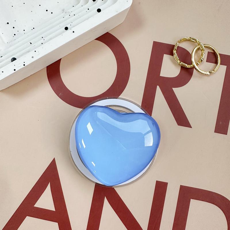 Magnetic Suction Retractable Desktop Love Glass Mobile Phone Airbag Bracket Watching Drama Style Lazy Support Frame