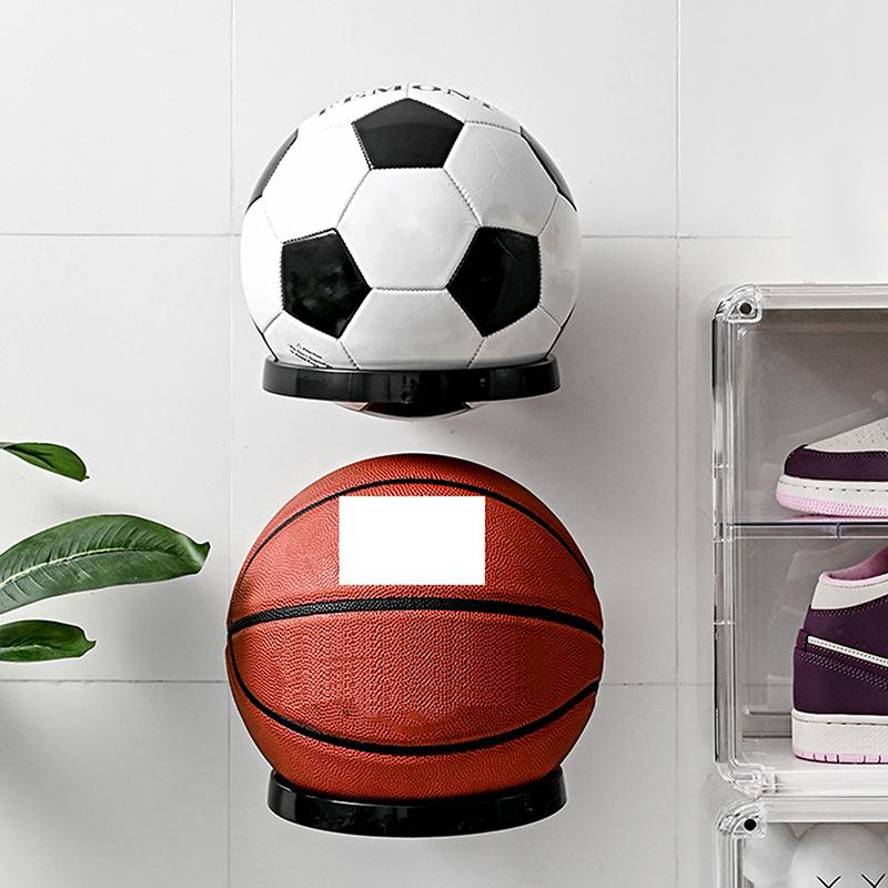 Scaffale da parete per basket in plastica, espositore multiuso per calcio, porta palloni, salvaspazio, decorazione per soggiorno