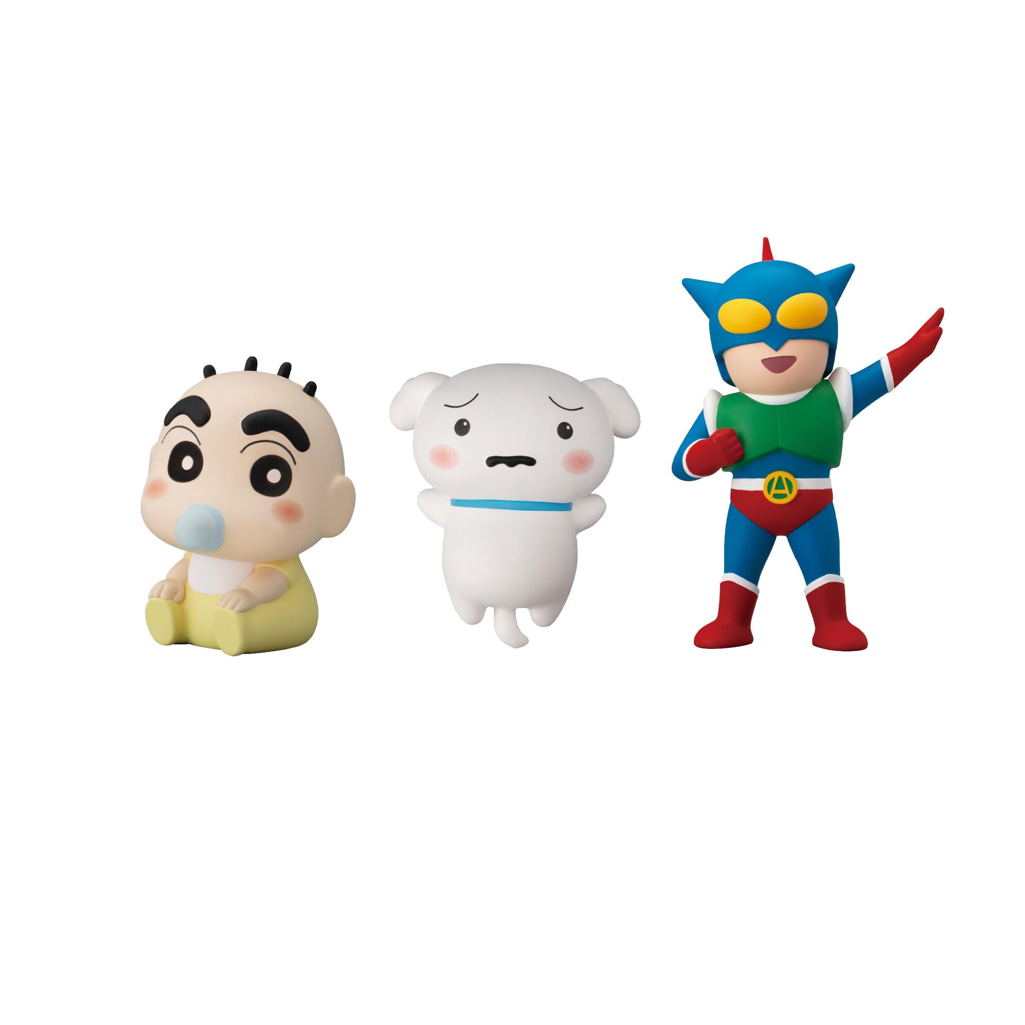

Friends 3 3 types CrayonShin-chan - [Shin-chan (Baby)/ Shiro/Action Kamen]