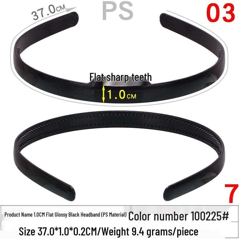 Unisex Invisible Sports Iron Headband - Korean Style Wave Hair Clip.