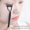 Black Eyelash Curler Comb Makeup Tool Applicator Eyelashes Brush Eyebrow Curler Eyelash Comb Curler for Beautiful Lashes