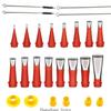 Dichtungs-Finisher-Kits Edelstahl-Dichtungsdüse für Badezimmer Küche 3XUF