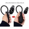 Plug anal gonflabil Plug anal extensibil cu pompă Dilatator anal Masaj Produse pentru adulți Jucării sexuale din silicon