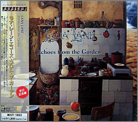 

CD LANA LANE - Echoes From The Garden MICY1052 AVALON 1998 Япония Рок Б/У