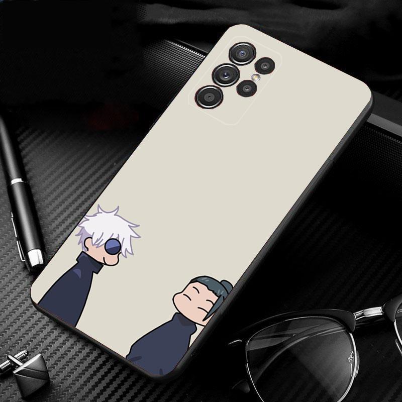 Geto and Gojo Anime Phone Case For Samsung Galaxy S26 S25 S24 S23 S22 Ultra S23 S22 S25 Plus S24 FE S26Edge