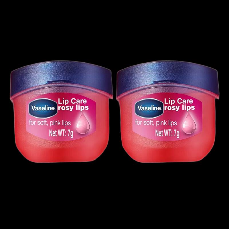 Vaseline Lip Therapy Rosebud Lip Balm, 7g 2-Pack